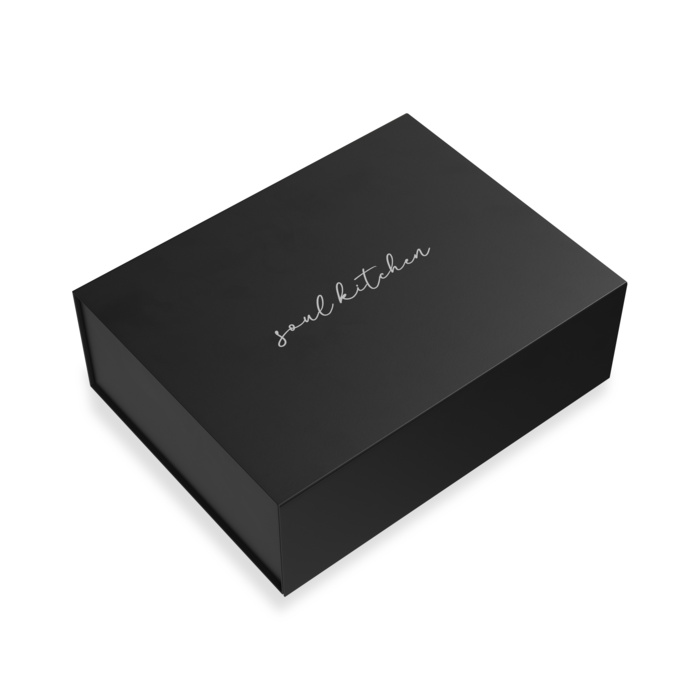 LARGE MATTE BLACK MAGNETIC GIFT BOX Thumbnail