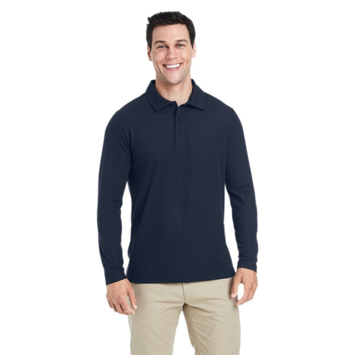 Men's Fusion ChromaSoft™ Long Sleeve Pique Polo Thumbnail