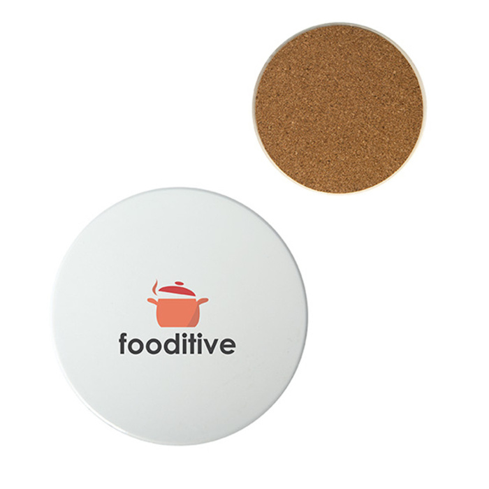 Whitehorse Ceramic Coaster Thumbnail