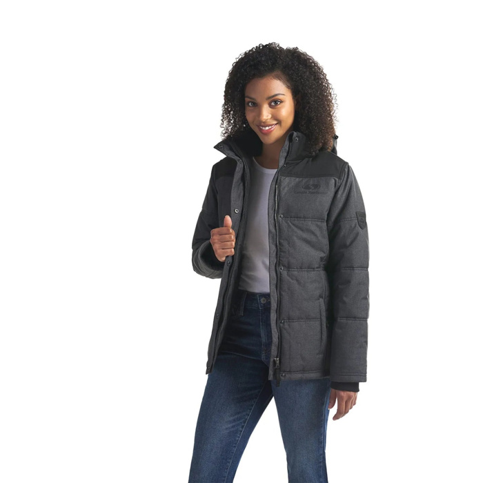 Nunavut - Ladies Puffy Coat w/ Detachable Hood Thumbnail