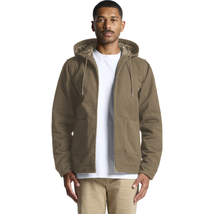 CANVAS HOODED JACKET Thumbnail