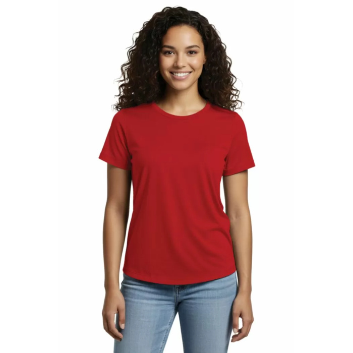 WOMEN'S RELAXED ORGANIC COTTON SCOOP NECK TEE Thumbnail