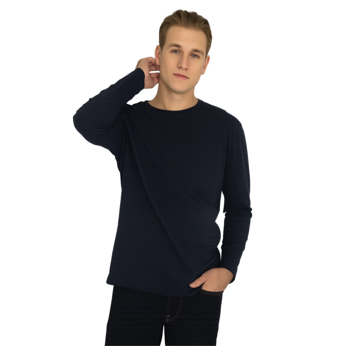 EUROSPUN RING SPUN LONG SLEEVE TEE Thumbnail
