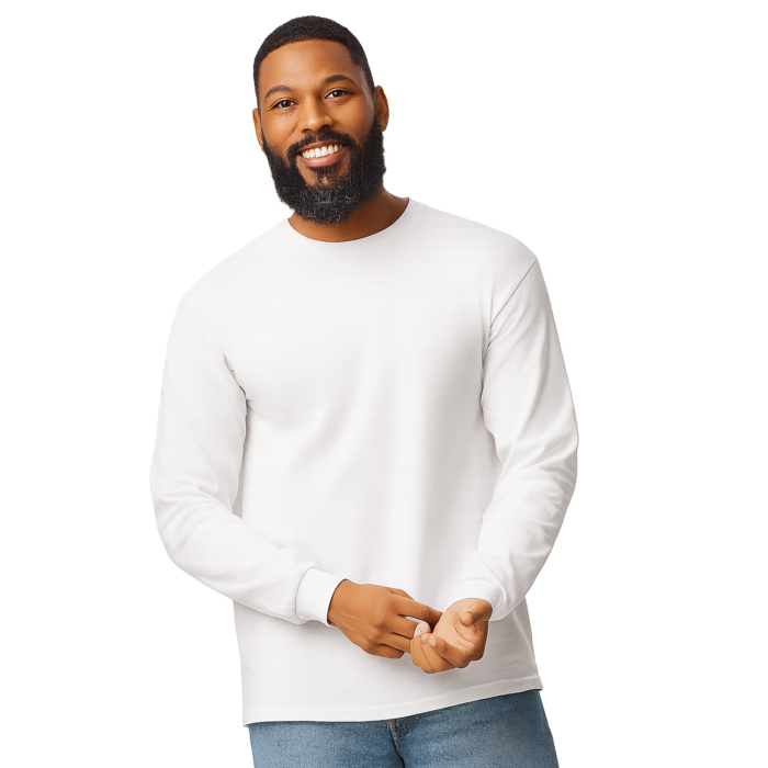 Heavy Cotton Long Sleeve T-Shirt Thumbnail