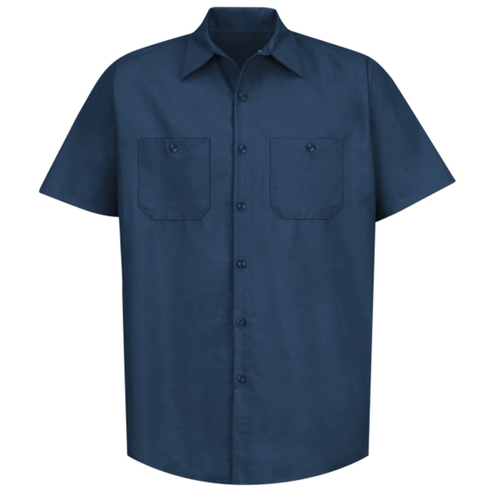 Short Sleeve Industrial Work Shirt Thumbnail