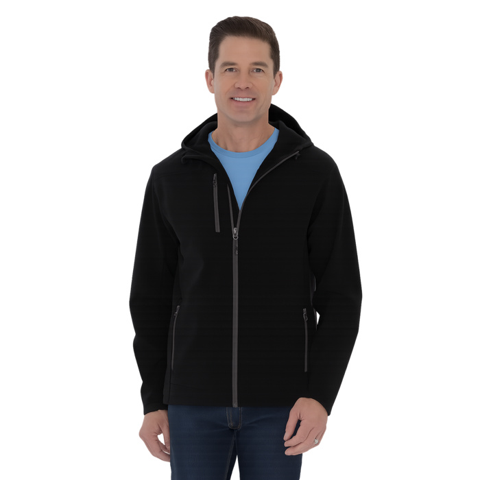  EVERYDAY HOODED WATER REPELLENT STRETCH SOFT SHELL JACKET Thumbnail