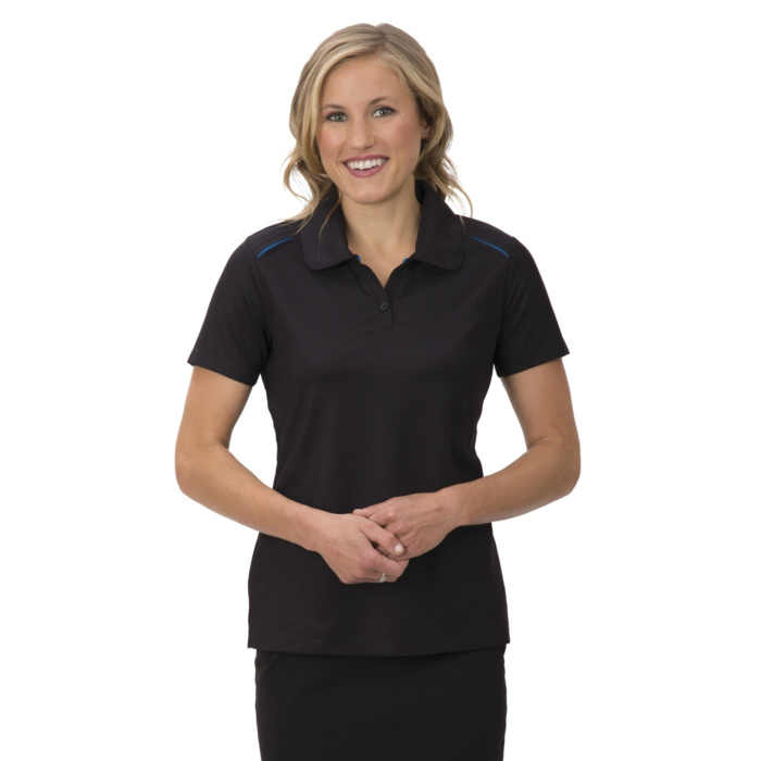 SNAG RESISTANT CONTRAST INSET LADIES' SPORT SHIRT Thumbnail