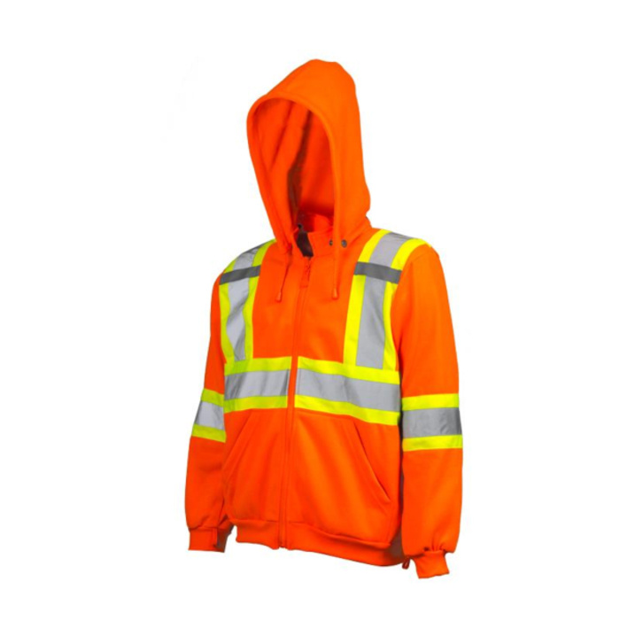 TRAFFIC HOODIE WITH DETACHABLE HOOD Thumbnail