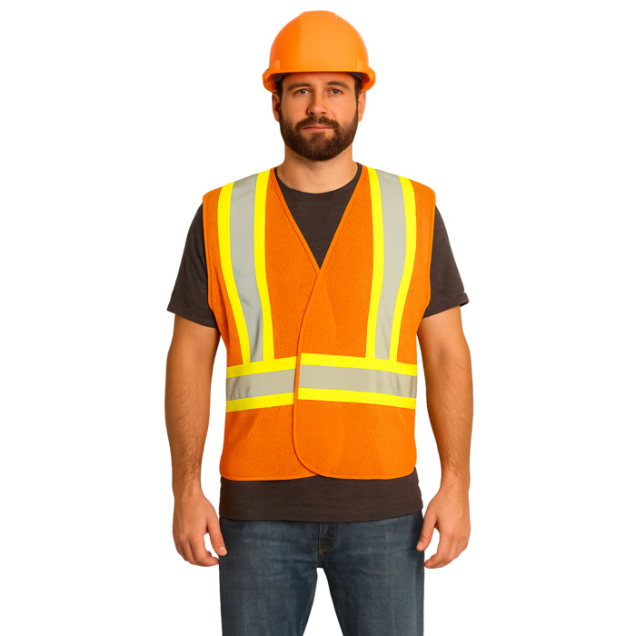 5 Pt. Tearaway Mesh Traffic Vest Thumbnail