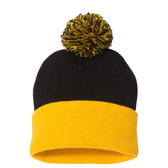 Pom-Pom 12" Knit Beanie Thumbnail