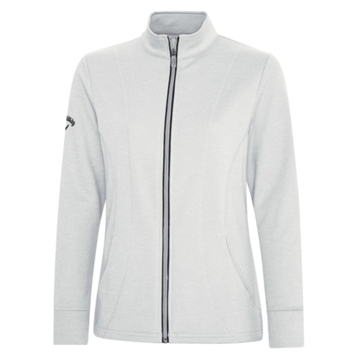 CALLAWAY WAFFLE FLEECE FULL ZIP LADIES' JACKET Thumbnail