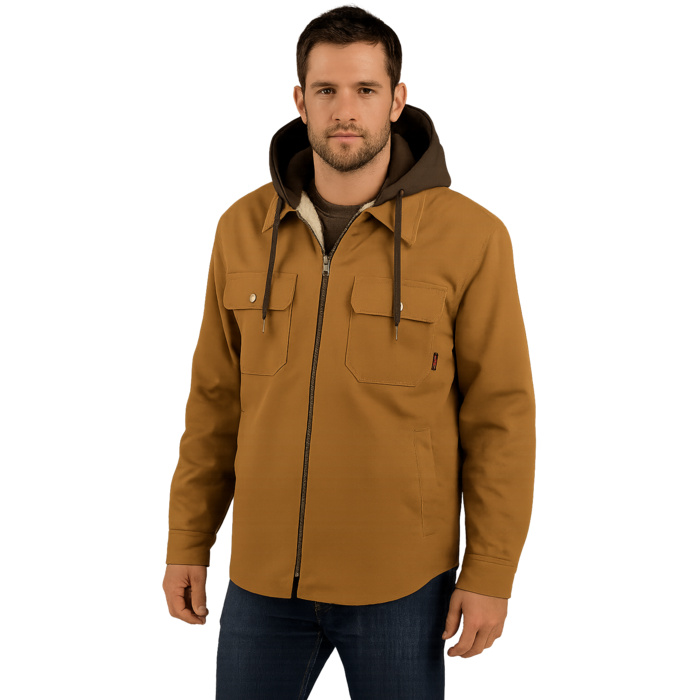 Sherpa Lined Duck Jac-Shirt Thumbnail