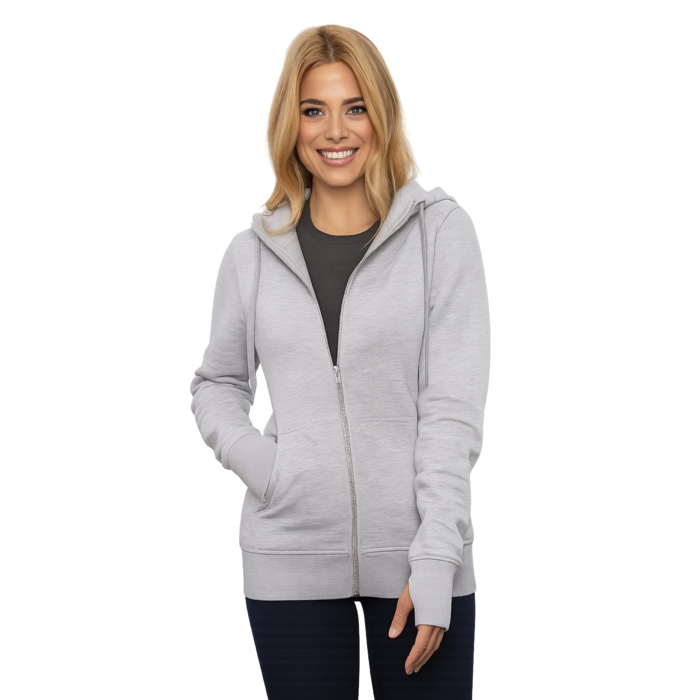  ESACTIVE® CORE FULL ZIP HOODED LADIES’ SWEATSHIRT Thumbnail