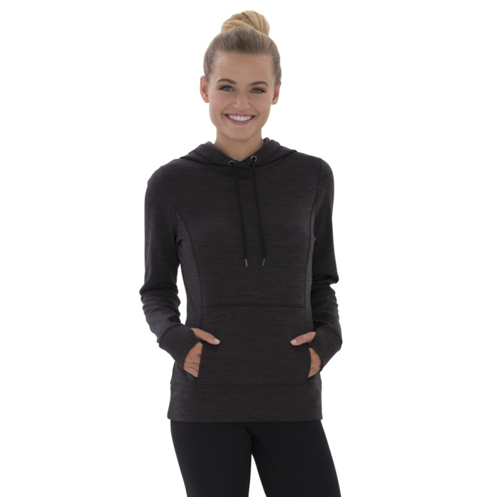 DYNAMIC HEATHER FLEECE HOODED LADIES' SWEATSHIRT Thumbnail