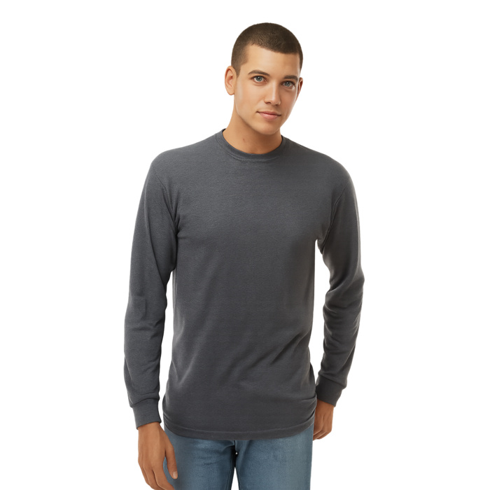 Gold Soft Touch Long Sleeve T-Shirt Thumbnail