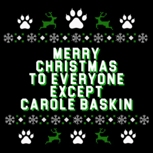 Carole Baskin Christmas Design