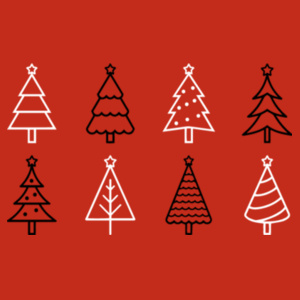 Christmas Tree Hoodie Design