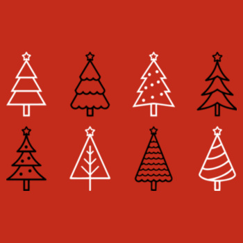 Christmas Tree Hoodie Design
