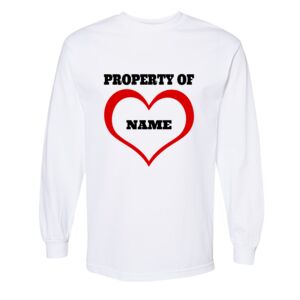 Unisex Heavyweight Cotton Long Sleeve Tee Thumbnail