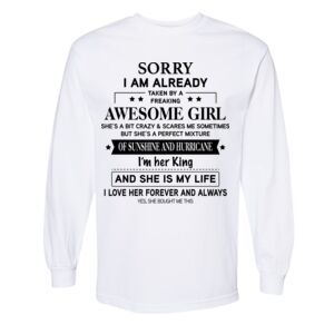 Unisex Heavyweight Cotton Long Sleeve Tee Thumbnail
