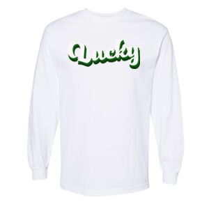 Unisex Heavyweight Cotton Long Sleeve Tee Thumbnail
