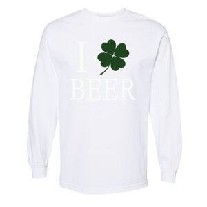 Unisex Heavyweight Cotton Long Sleeve Tee Thumbnail