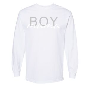 Unisex Heavyweight Cotton Long Sleeve Tee Thumbnail
