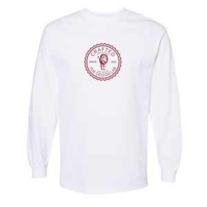 Unisex Heavyweight Cotton Long Sleeve Tee Thumbnail
