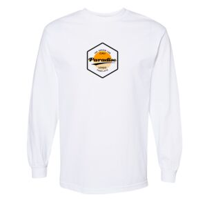 Unisex Heavyweight Cotton Long Sleeve Tee Thumbnail