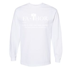 Unisex Heavyweight Cotton Long Sleeve Tee Thumbnail