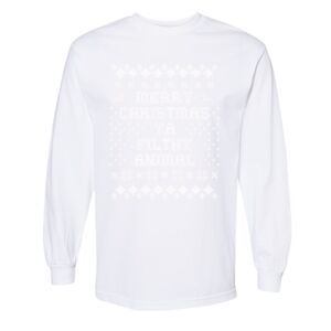 Unisex Heavyweight Cotton Long Sleeve Tee Thumbnail