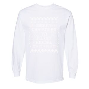 Unisex Heavyweight Cotton Long Sleeve Tee Thumbnail