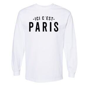 Unisex Heavyweight Cotton Long Sleeve Tee Thumbnail