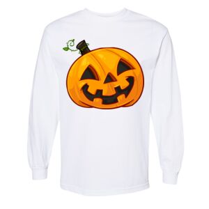 Unisex Heavyweight Cotton Long Sleeve Tee Thumbnail