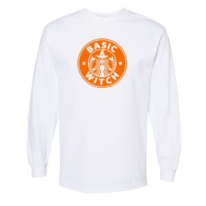 Unisex Heavyweight Cotton Long Sleeve Tee Thumbnail