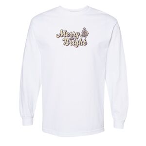 Unisex Heavyweight Cotton Long Sleeve Tee Thumbnail