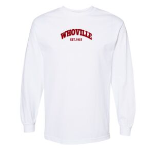 Unisex Heavyweight Cotton Long Sleeve Tee Thumbnail