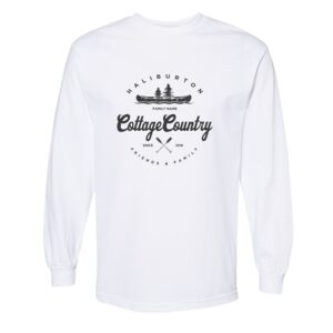 Unisex Heavyweight Cotton Long Sleeve Tee Thumbnail