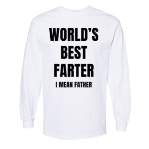 Unisex Heavyweight Cotton Long Sleeve Tee Thumbnail