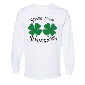 Unisex Heavyweight Cotton Long Sleeve Tee Thumbnail