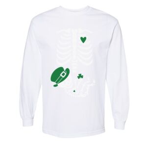 Unisex Heavyweight Cotton Long Sleeve Tee Thumbnail