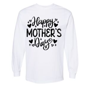 Unisex Heavyweight Cotton Long Sleeve Tee Thumbnail