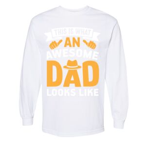 Unisex Heavyweight Cotton Long Sleeve Tee Thumbnail