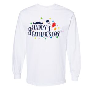 Unisex Heavyweight Cotton Long Sleeve Tee Thumbnail