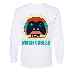 Unisex Heavyweight Cotton Long Sleeve Tee Thumbnail