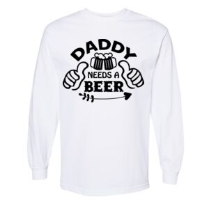 Unisex Heavyweight Cotton Long Sleeve Tee Thumbnail