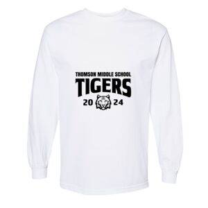 Unisex Heavyweight Cotton Long Sleeve Tee Thumbnail