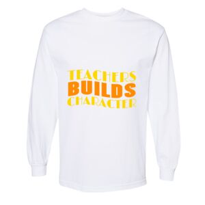 Unisex Heavyweight Cotton Long Sleeve Tee Thumbnail