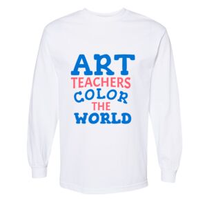 Unisex Heavyweight Cotton Long Sleeve Tee Thumbnail