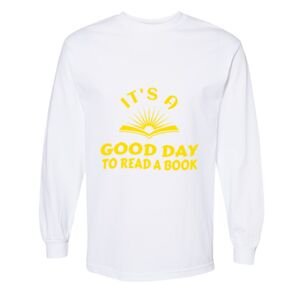 Unisex Heavyweight Cotton Long Sleeve Tee Thumbnail